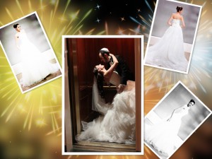 Ball Gown Princess Strapless Chapel Train Wedding Dress
