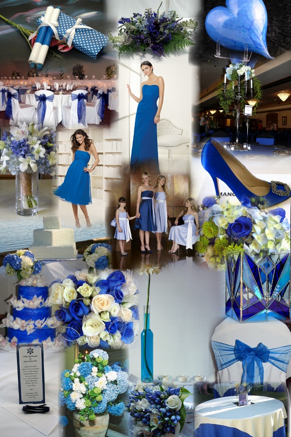 Royal Blue wedding theme